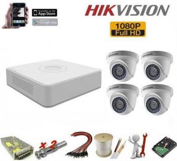 Trọn Bộ 4 Camera Hikvision 1080HD