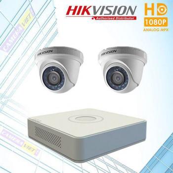 Trọn bộ 2 Camera Hikvision 1080HD