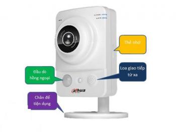 Camera không dây để bàn treo tường Dahua KW12WP độ phân giải HD720P